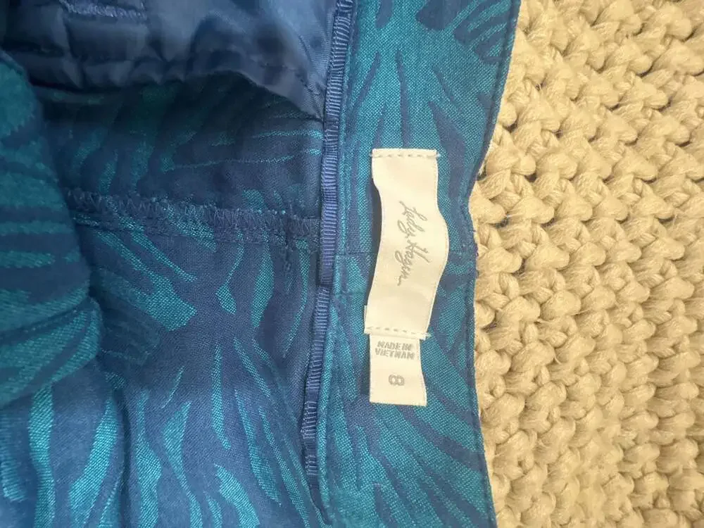 Lady Hagen Women's Blue Zebra Print Golf Shorts